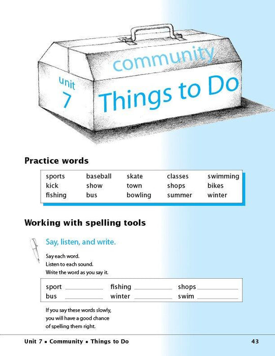 The Spelling Toolbox 1